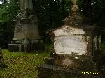 creepy tombstone